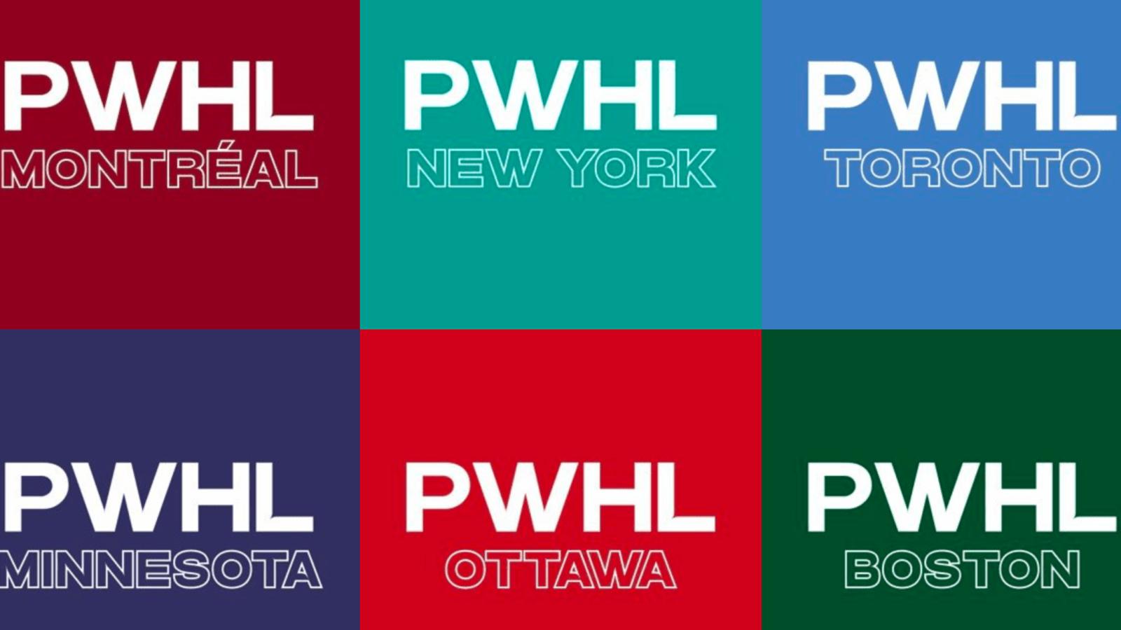 Les six équipes de la PWHL dévoilent officiellement leurs chandails