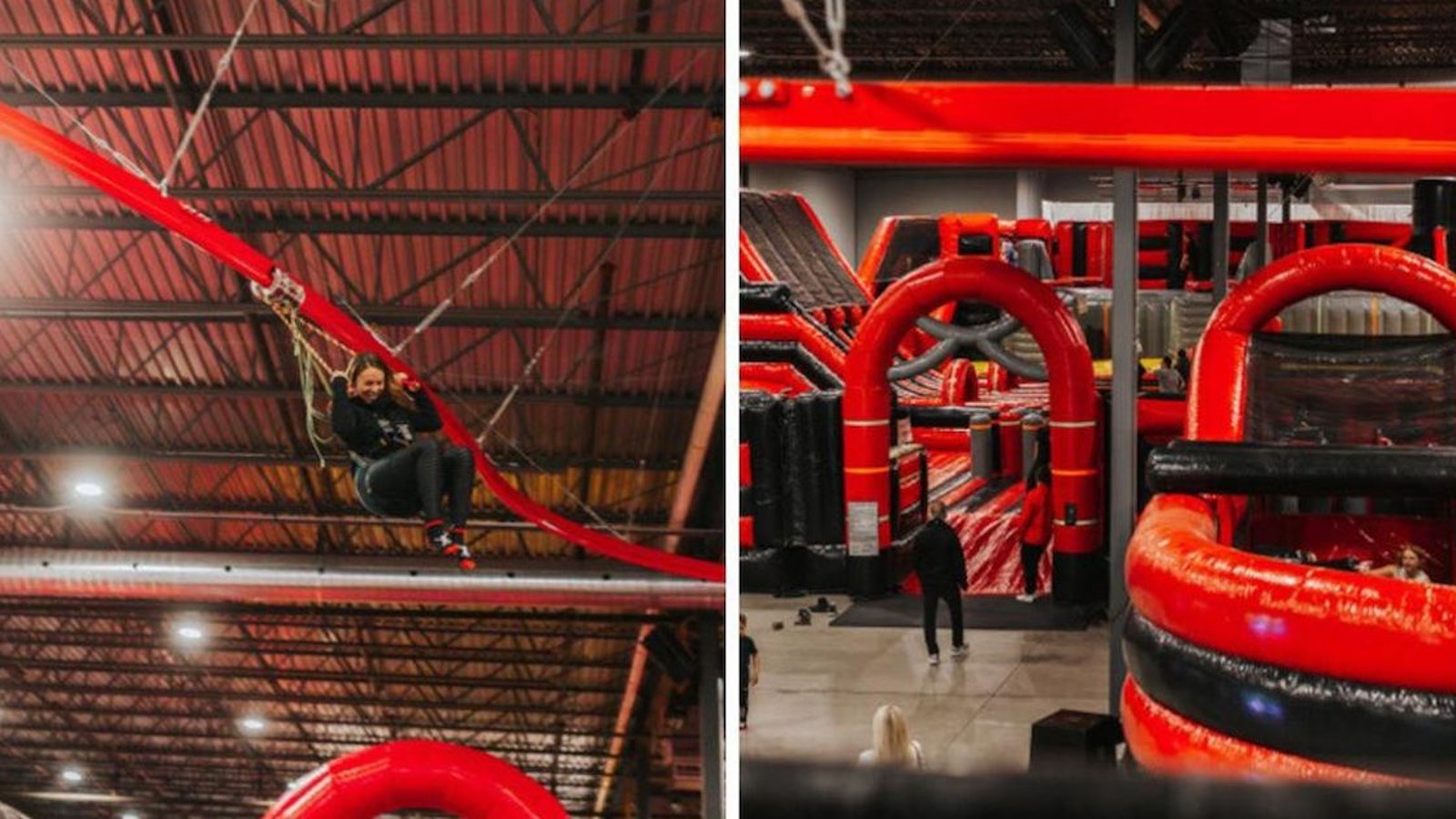 Sortie familiale: un centre de jeux gonflables géant a ouvert ses portes sur la Rive-Sud