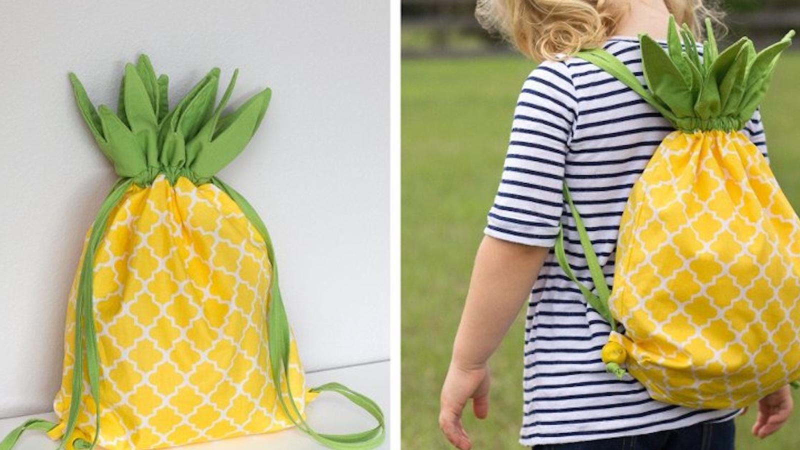 Comment faire un sac à dos ananas