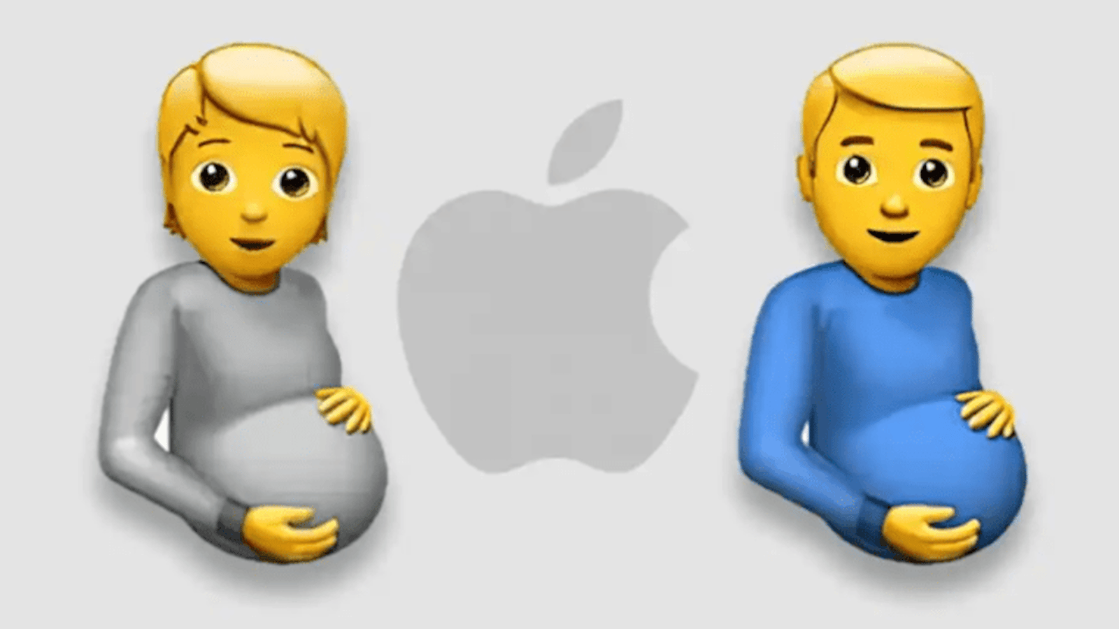 Apple a lancé un nouvel émoji « homme enceint »