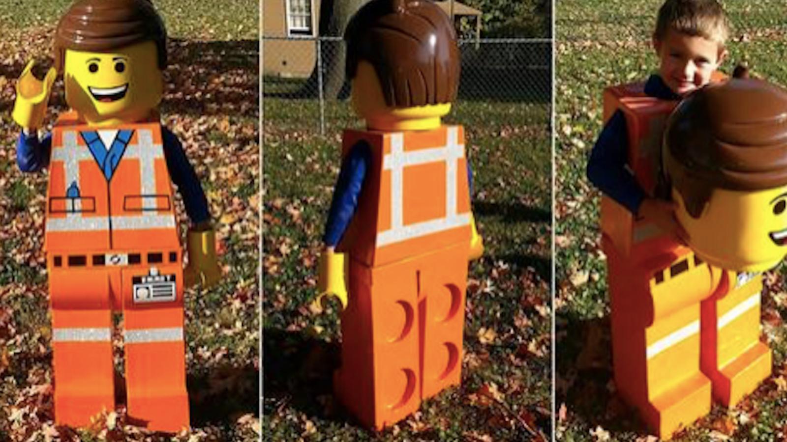 Ce papa a créé un super costume de LEGO pour son fils