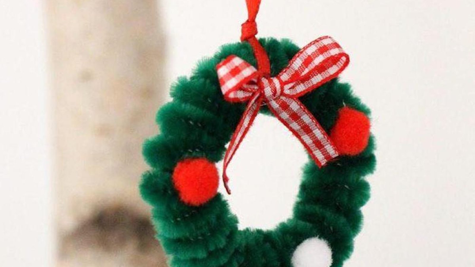 10 décorations de Noël faciles à faire avec des cure-pipes