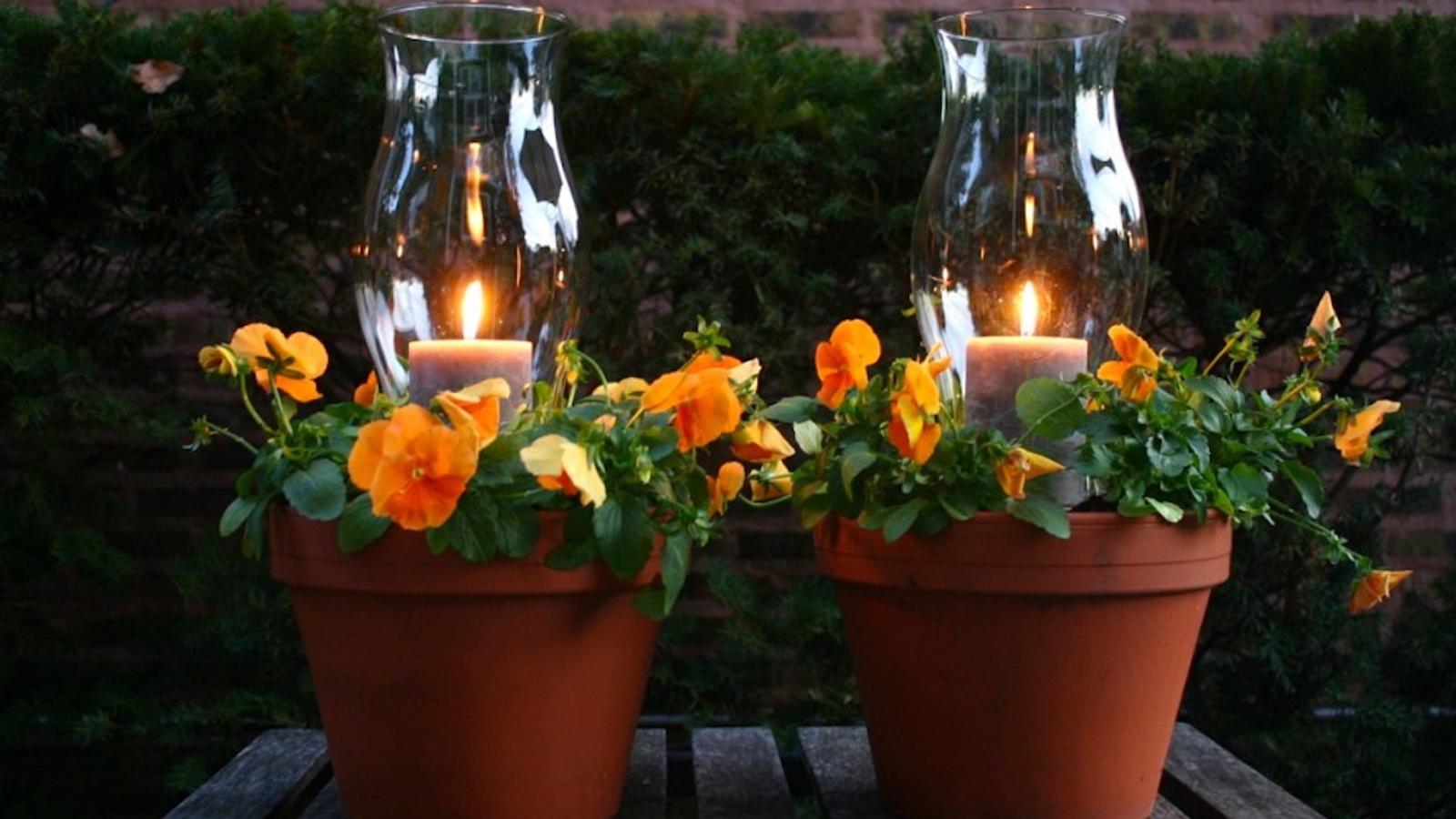 Comment réaliser une superbe lanterne pot de fleurs