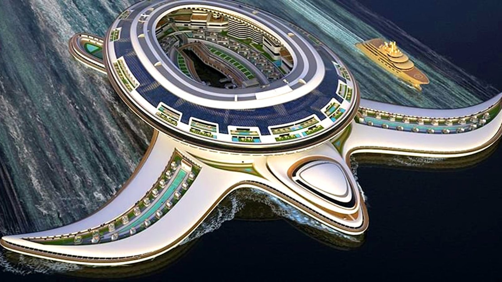 Un projet titanesque: une ville flottante pouvant accueillir 60 000 personnes