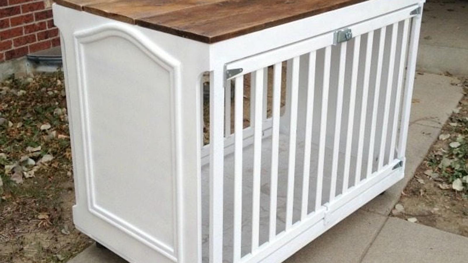 Comment récupérer un lit de bébé pour faire une superbe cage pour chien