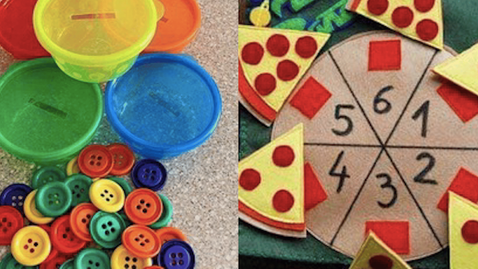 13 jeux DIY pour aider un tout-petit dans l'apprentissage des chiffres, des couleurs et plus encore
