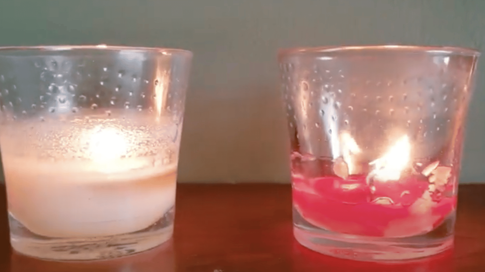 Comment faire des bougies avec de la graisse Crisco