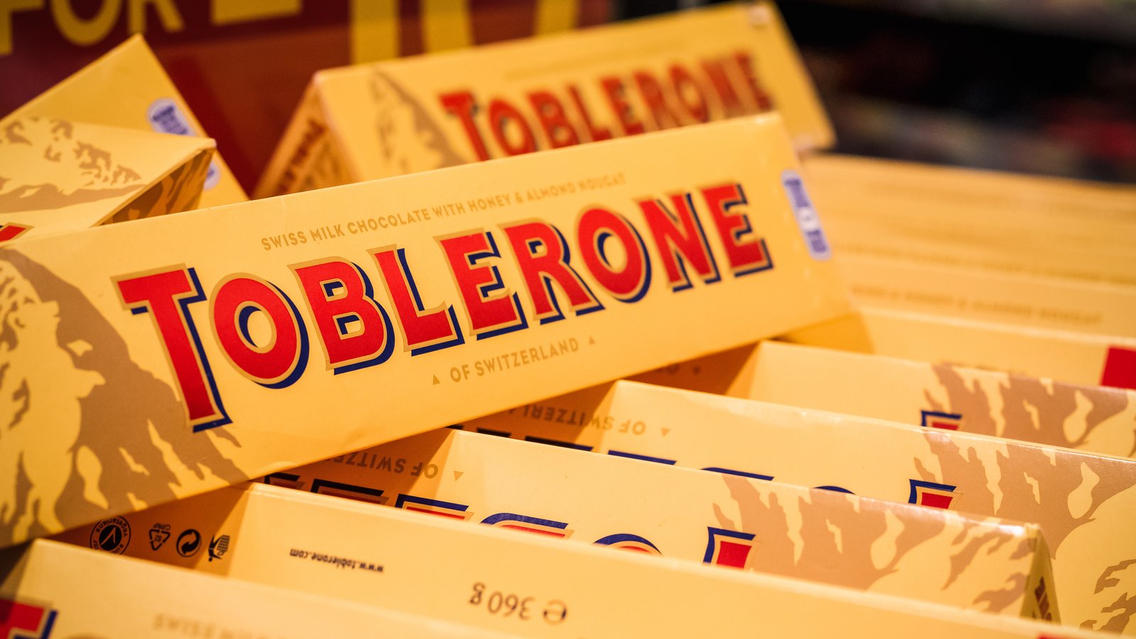 Gros changement pour les chocolats Toblerone