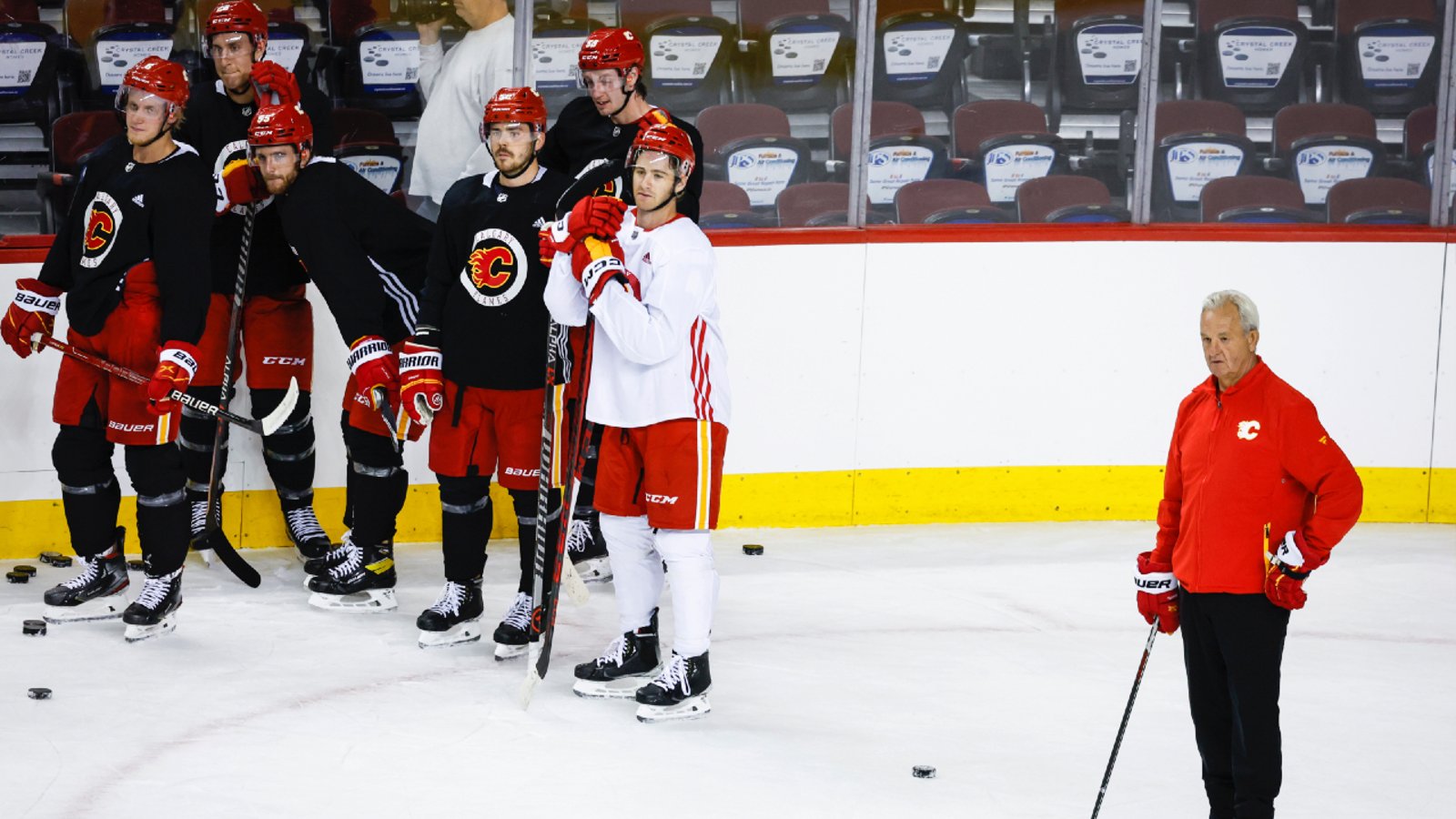 Major controversy reported at Flames’ morning skate