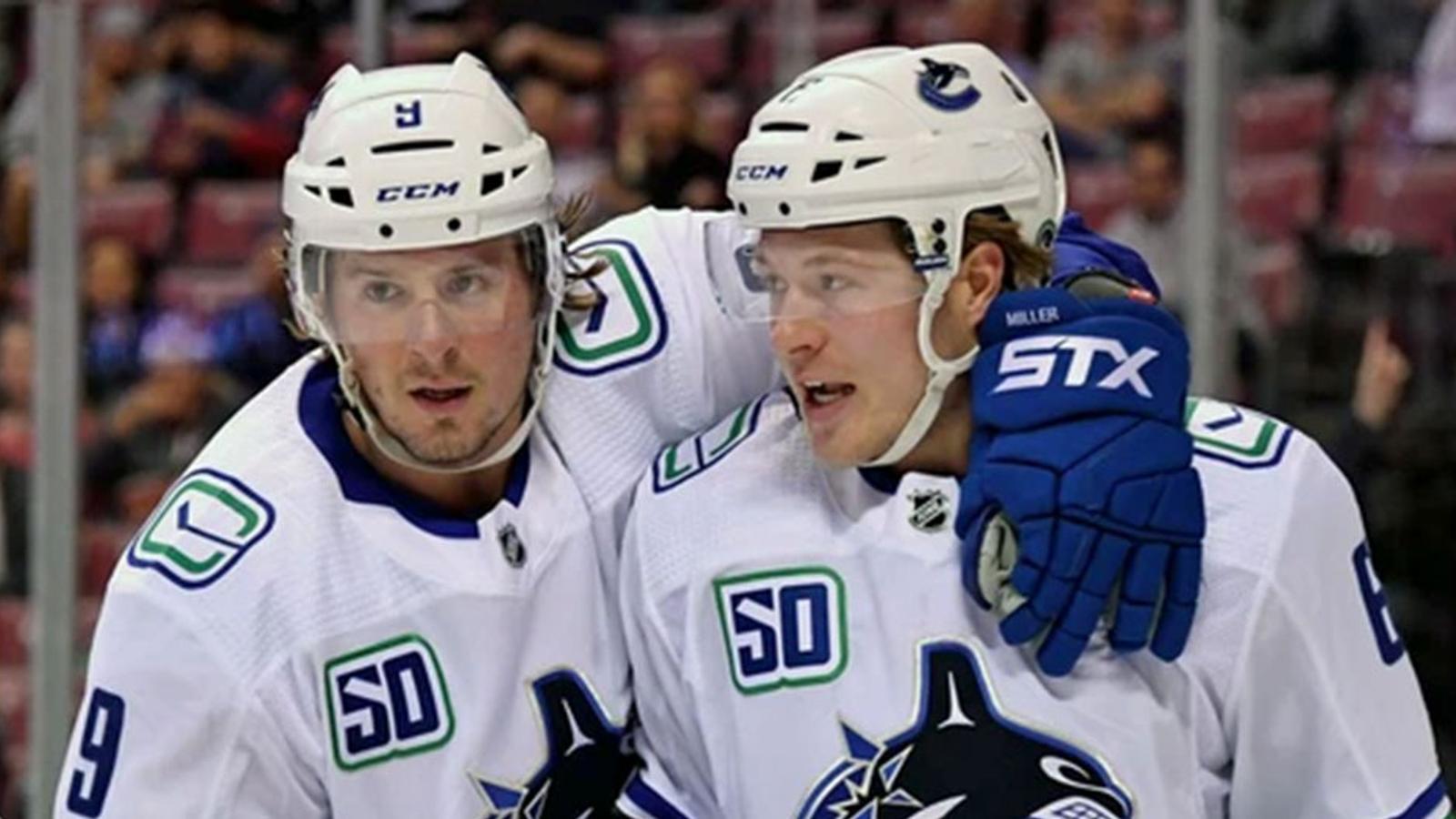 Open season in Vancouver as Miller and Boeser land on trade block