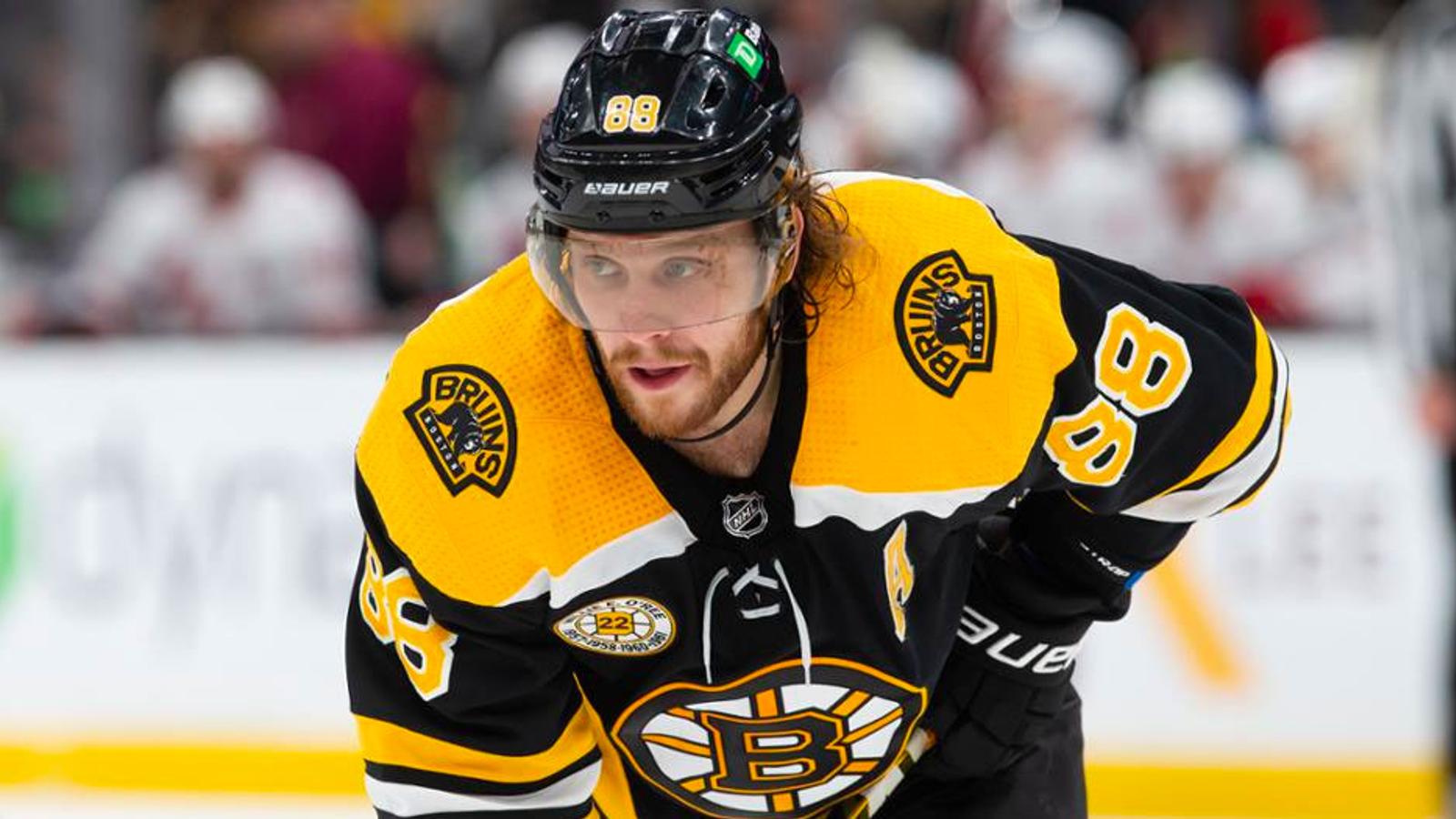 Report: Pastrnak to sign richest contract in team history