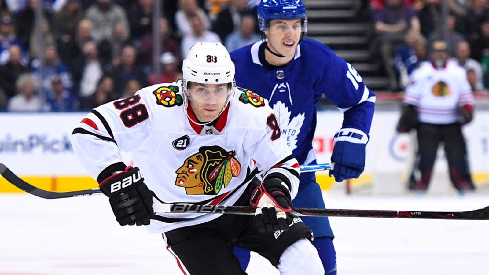 Report: Patrick Kane turns down Leafs, identifies the top 3 teams on his trade list
