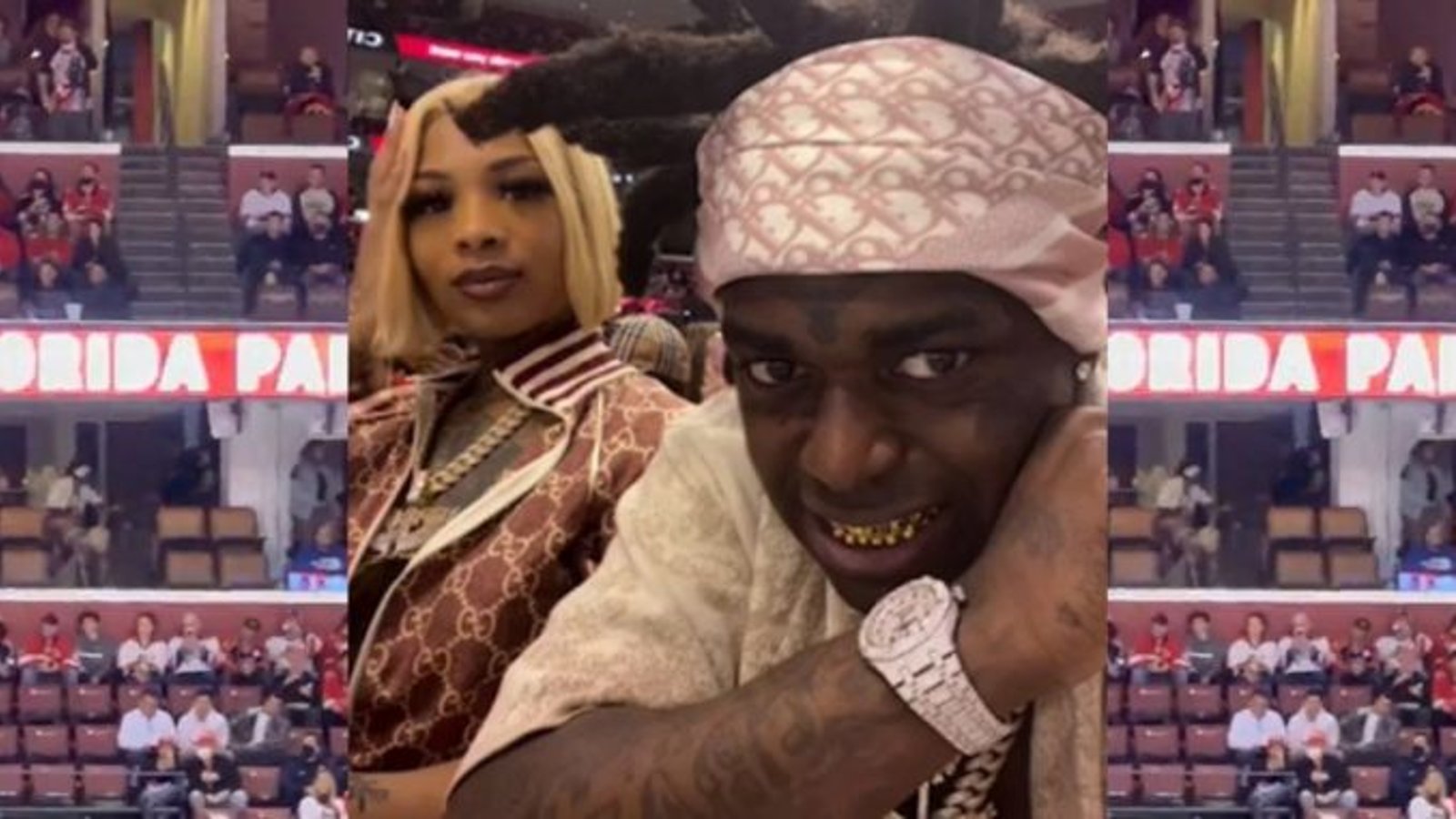 Rapper Kodak Black explains what really happened at Panthers’ game