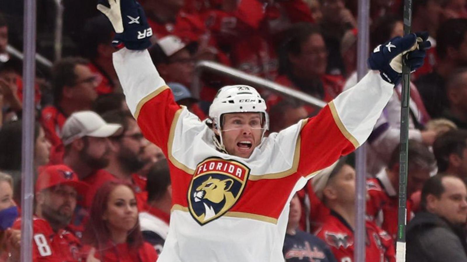 FINALLY: Florida Panthers defeat Caps, advance to Round 2! 
