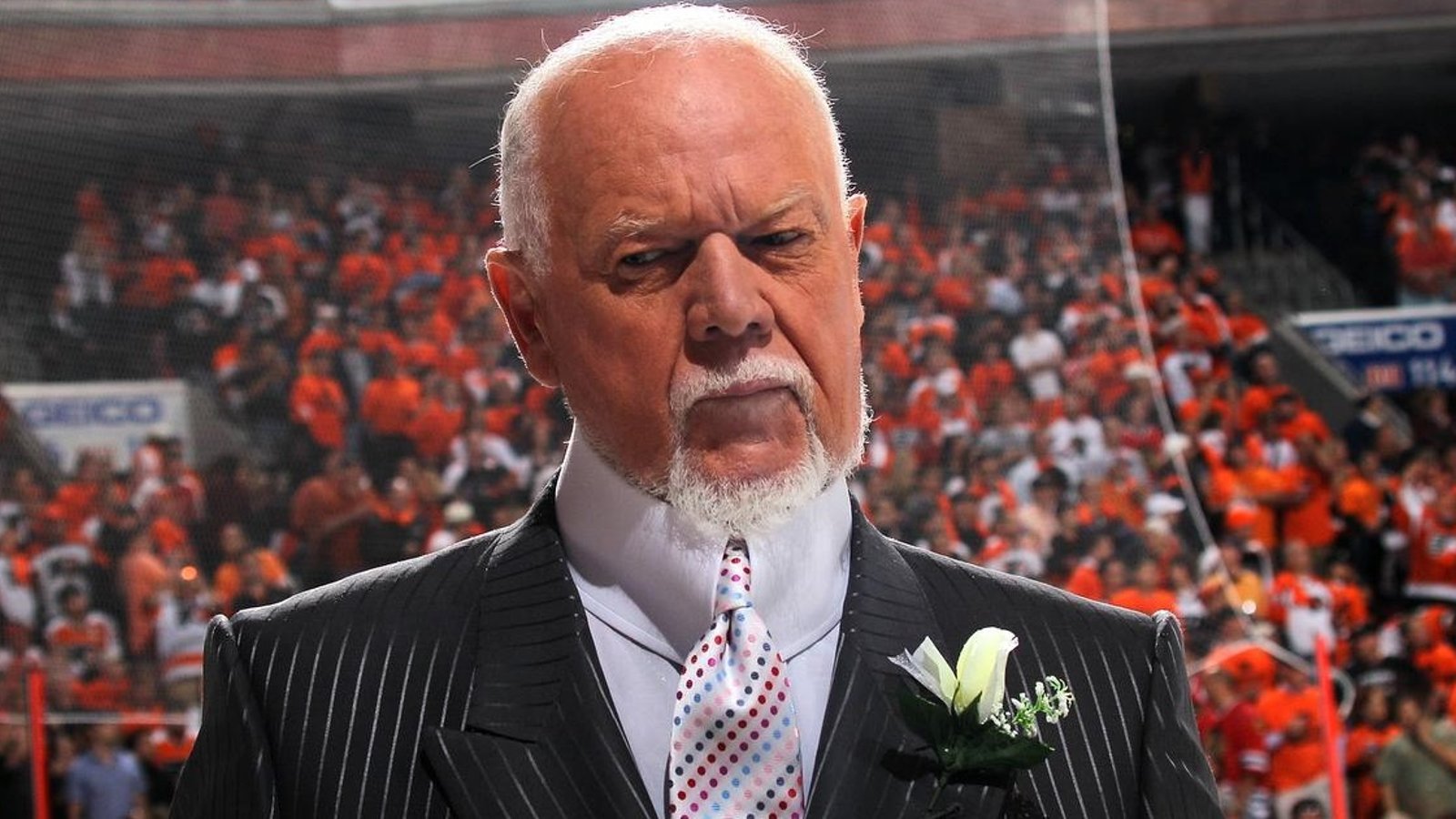 Don Cherry shares photo of Milan Lucic's hands after fighting Scott Sabourin.