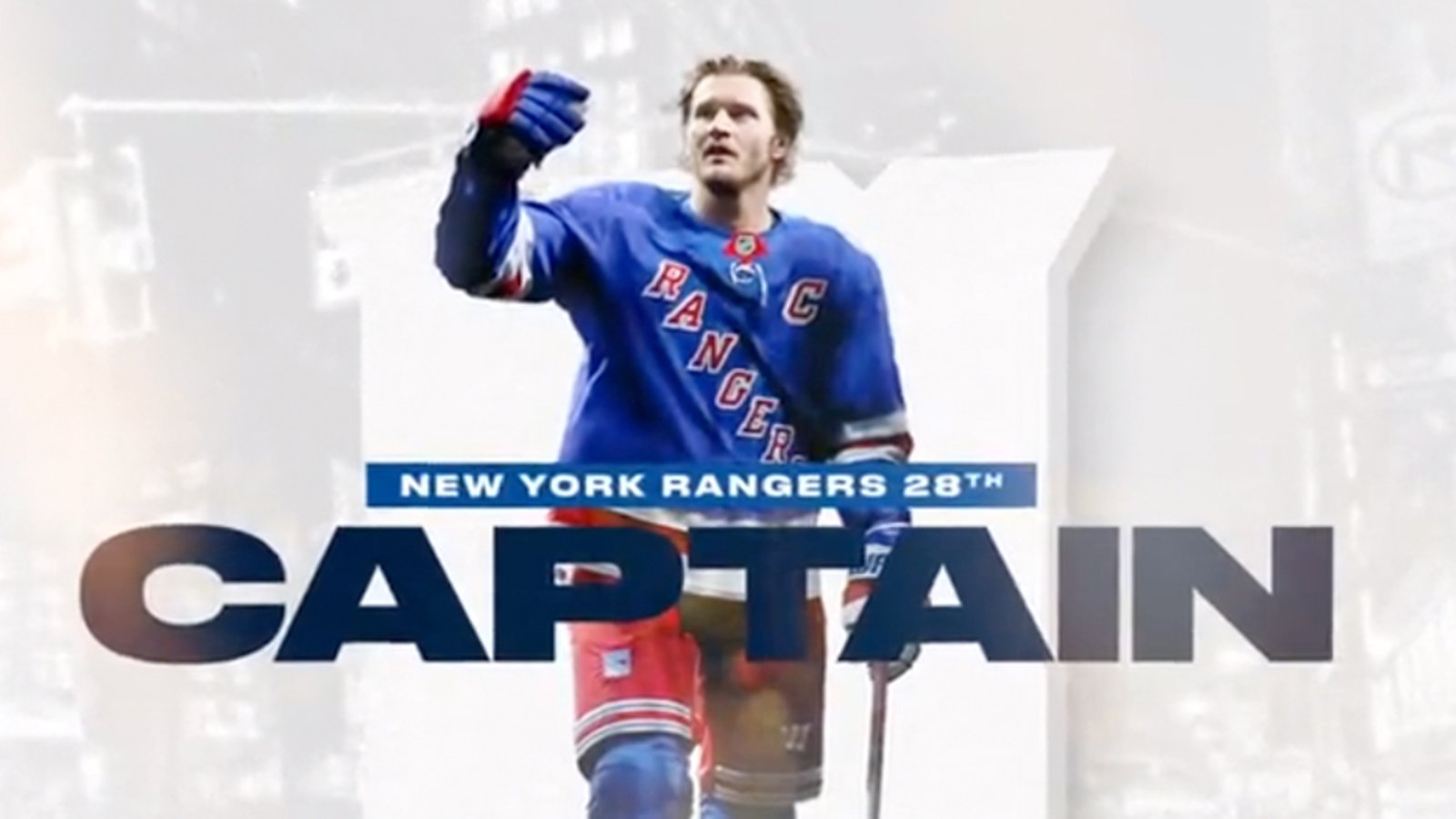 Rangers officially name Jacob Trouba as the 28th captain in franchise history