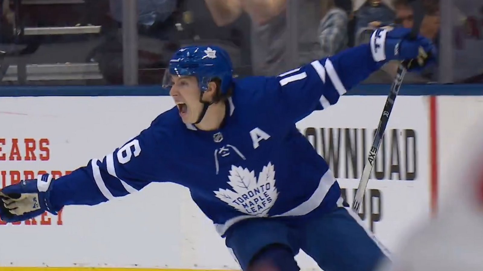 Mitch Marner sets a new Maple Leafs record with a short-handed goal!