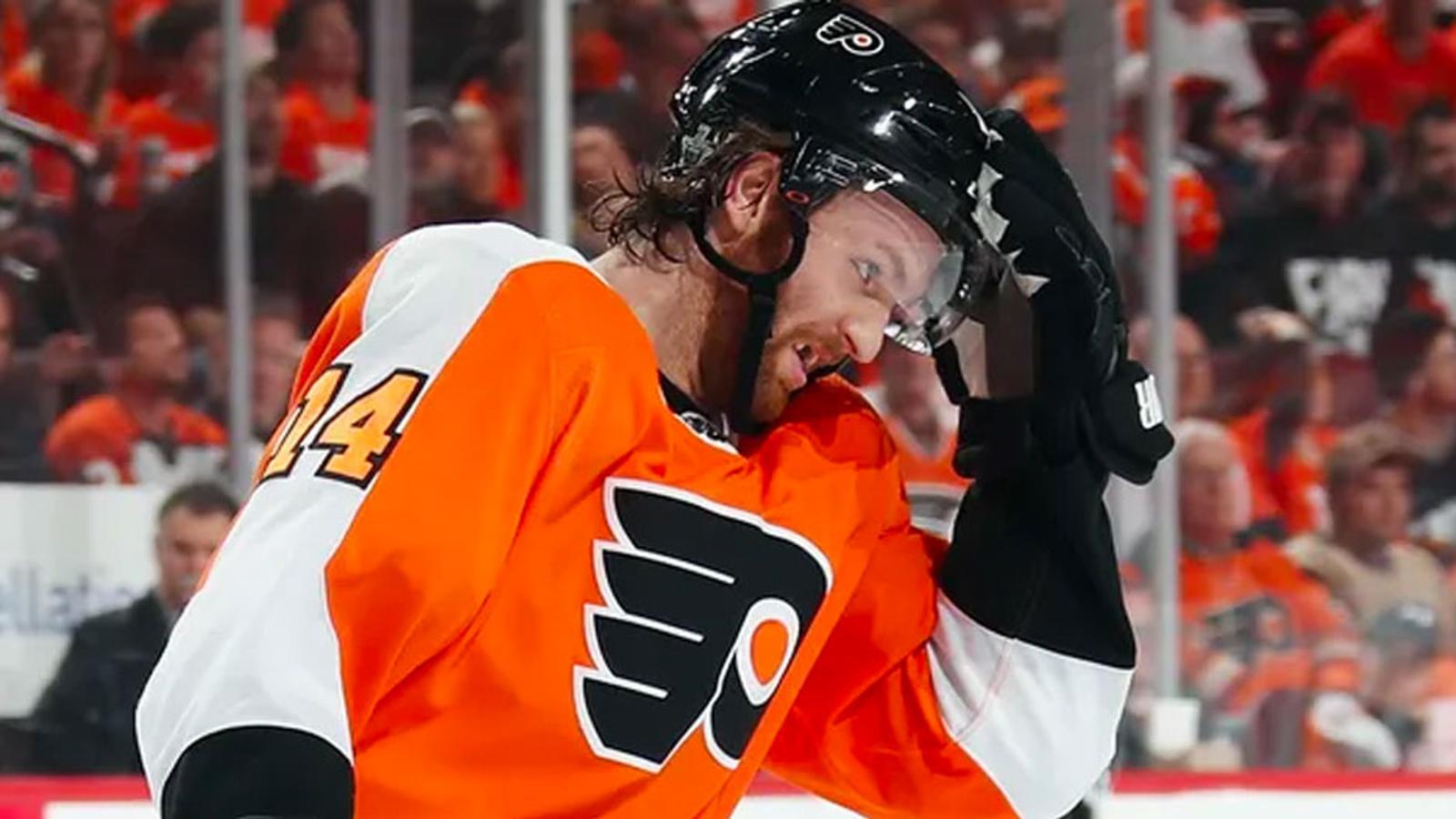 Flyers confirm the worst for Sean Couturier