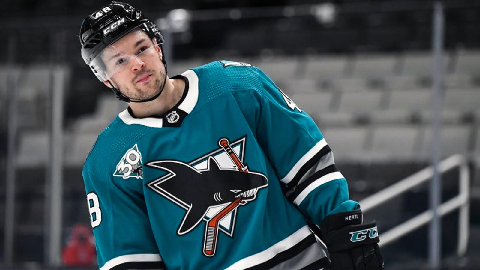 Report: Sharks and Rangers linked in trade talks