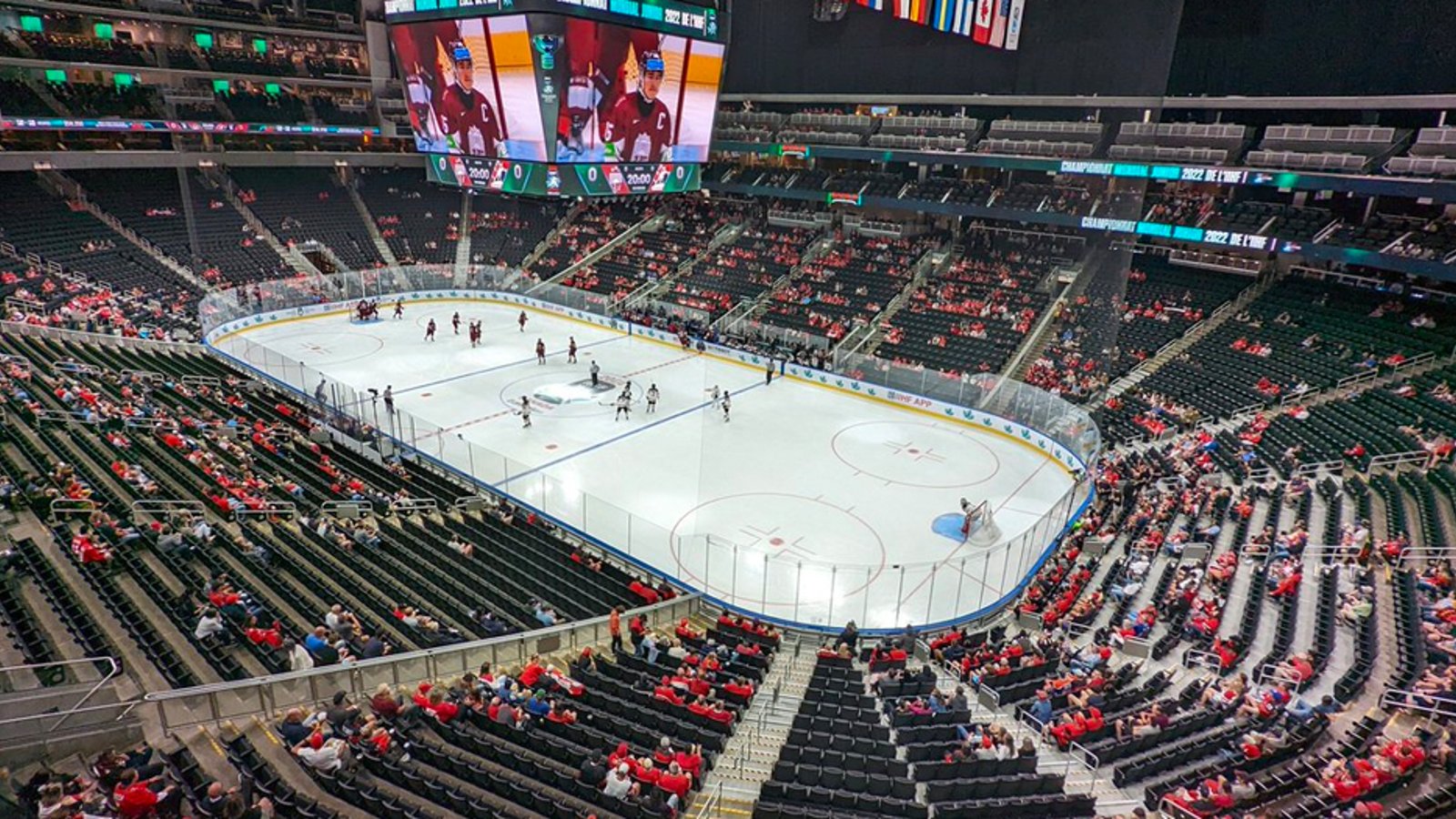 Embarrassing crowds at the World Juniors in Edmonton... even for Canada's games