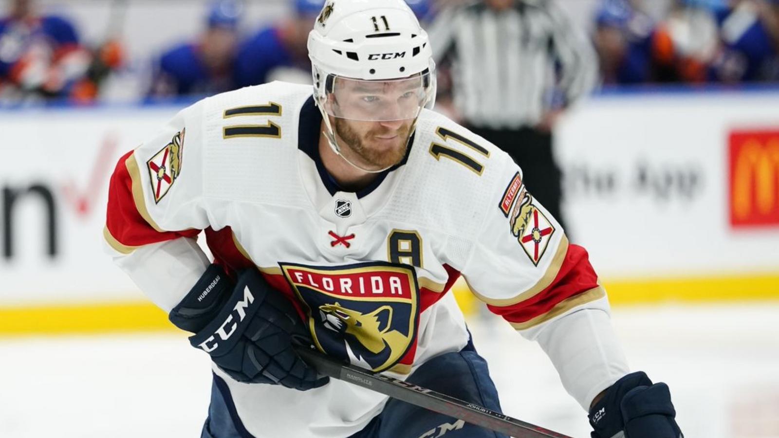 Jonathan Huberdeau told Panthers GM to “f**k off” after trade! 