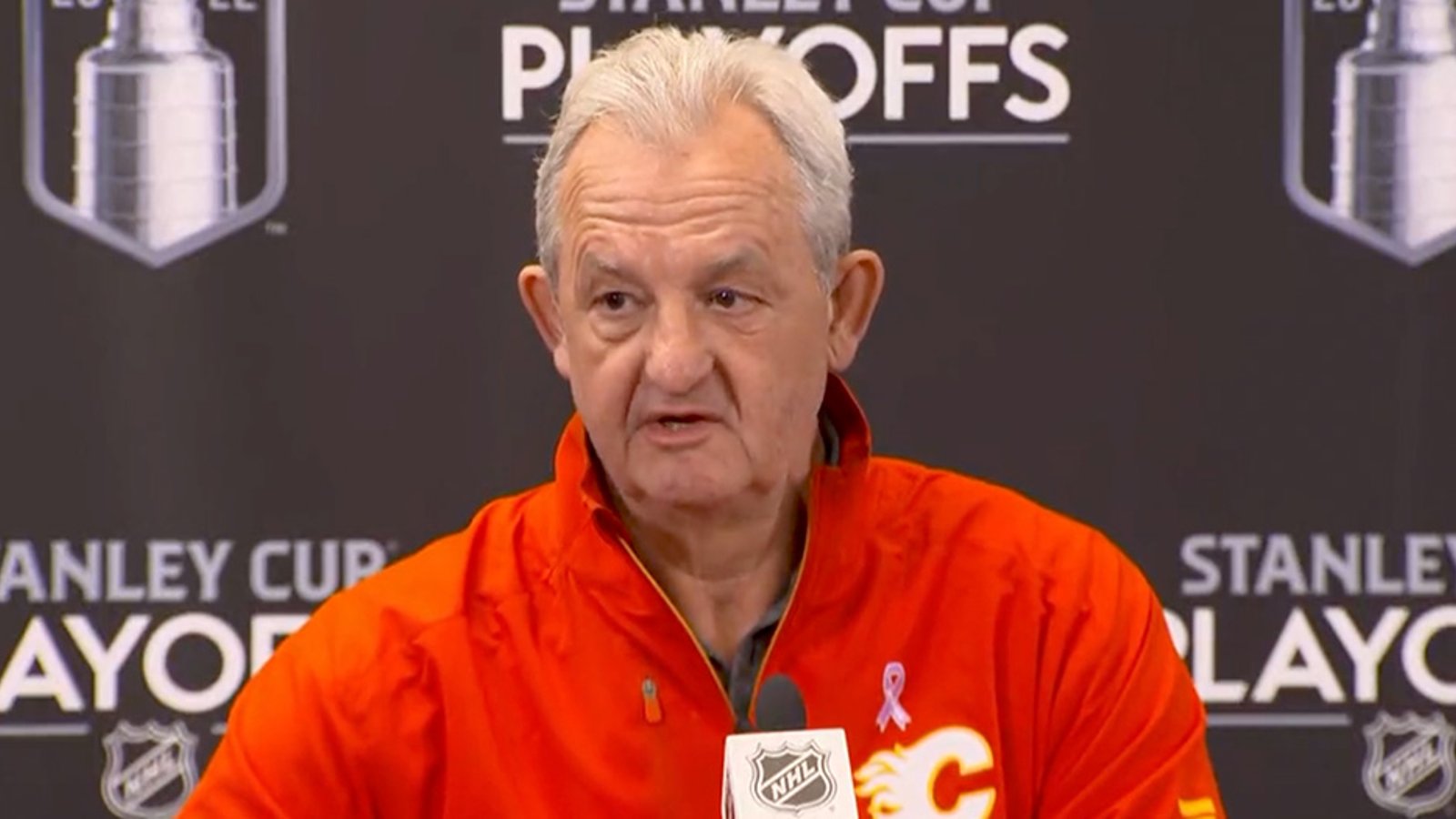 MUST SEE: Darryl Sutter throws Flames under the bus ahead of Game 5