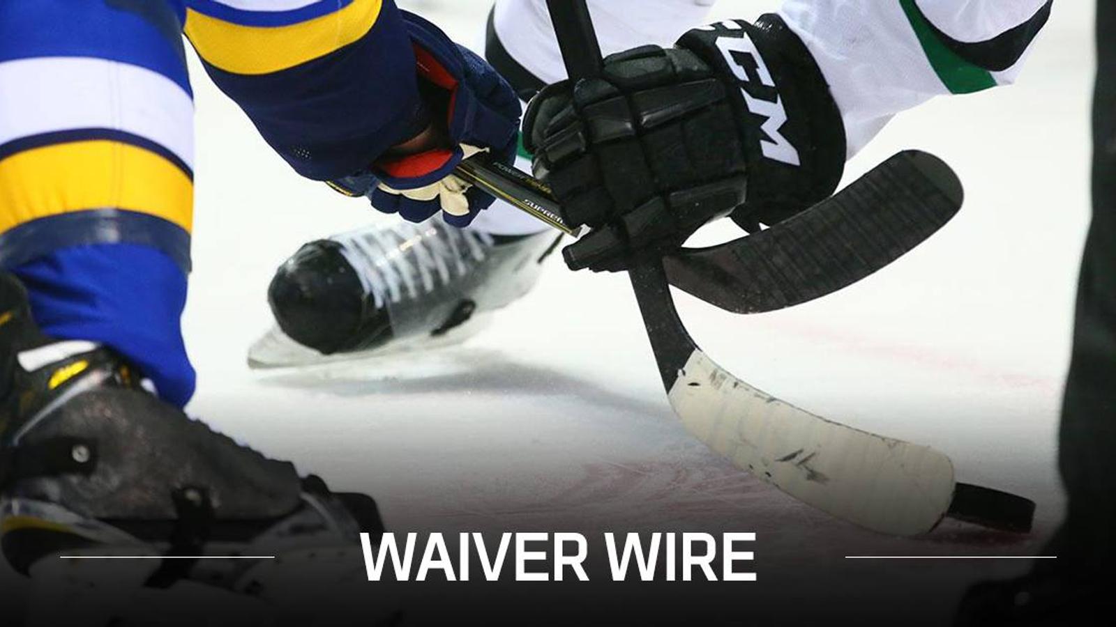 Lighter load on waivers, but notable players still land on the wire!