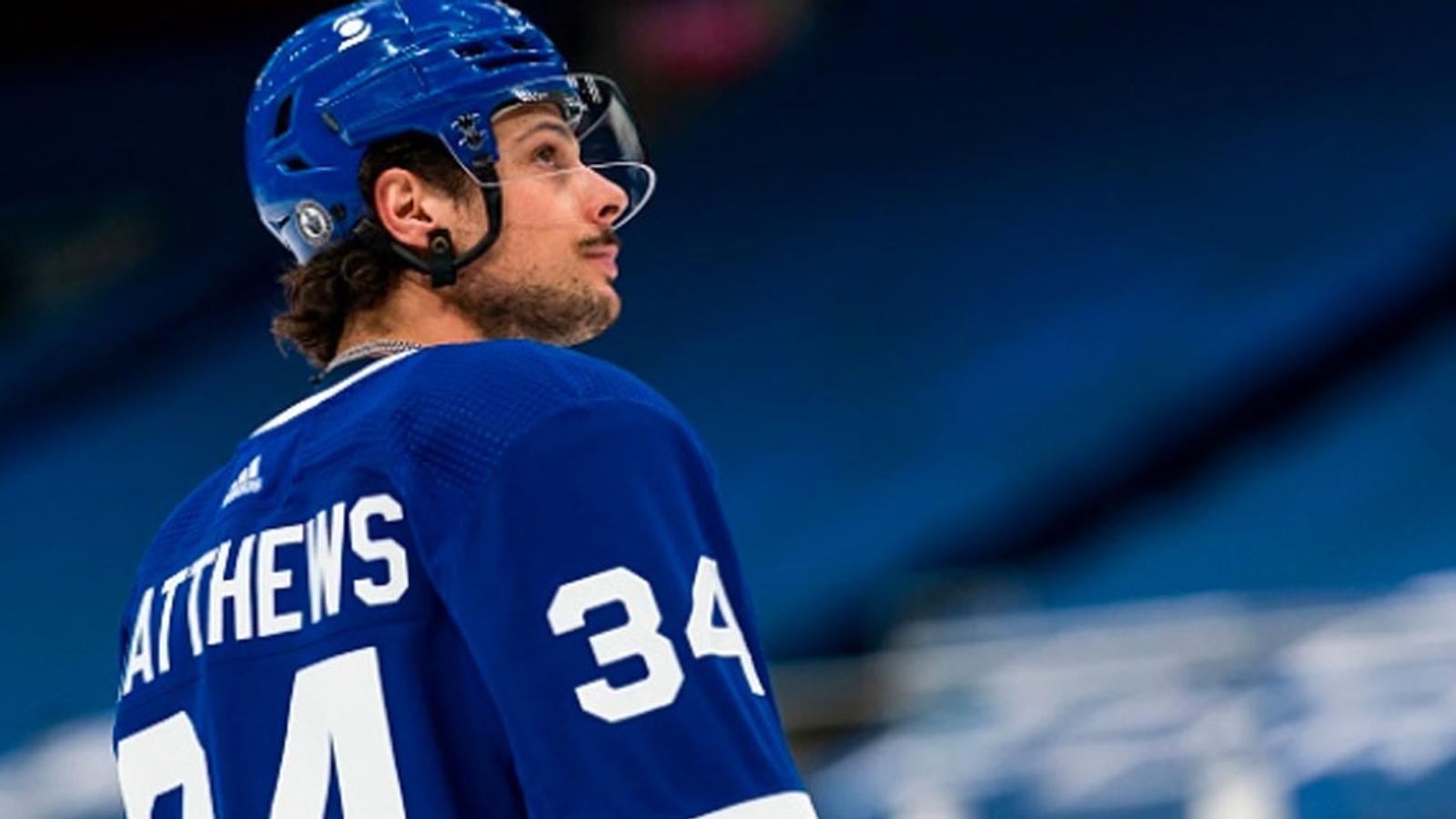 Report: Big news coming from Auston Matthews today