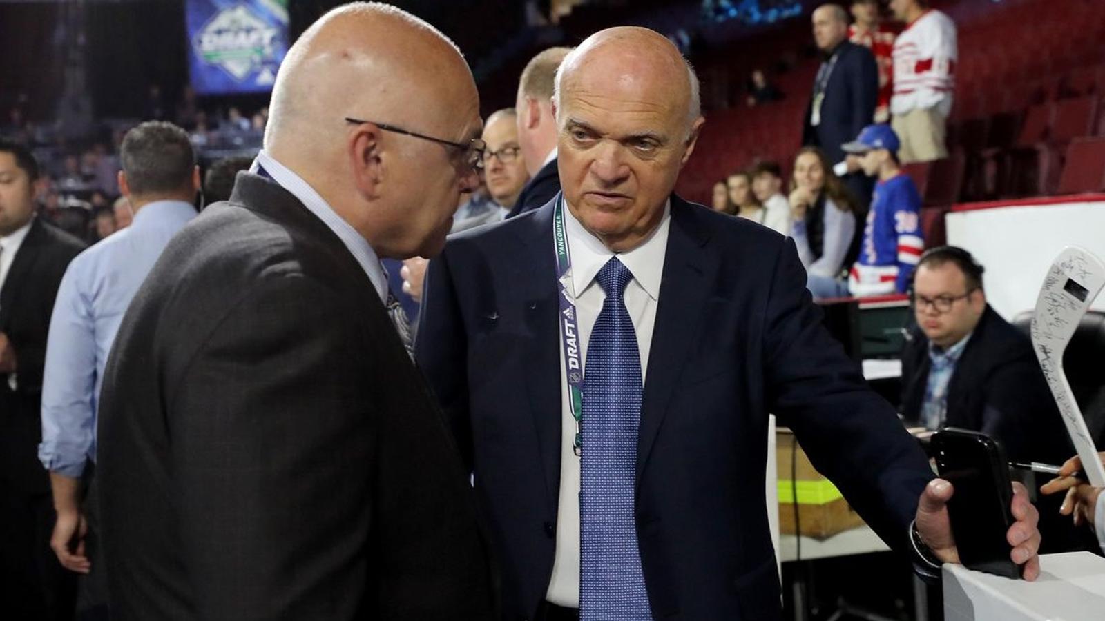 Lou Lamoriello reveals why he fired Barry Trotz.
