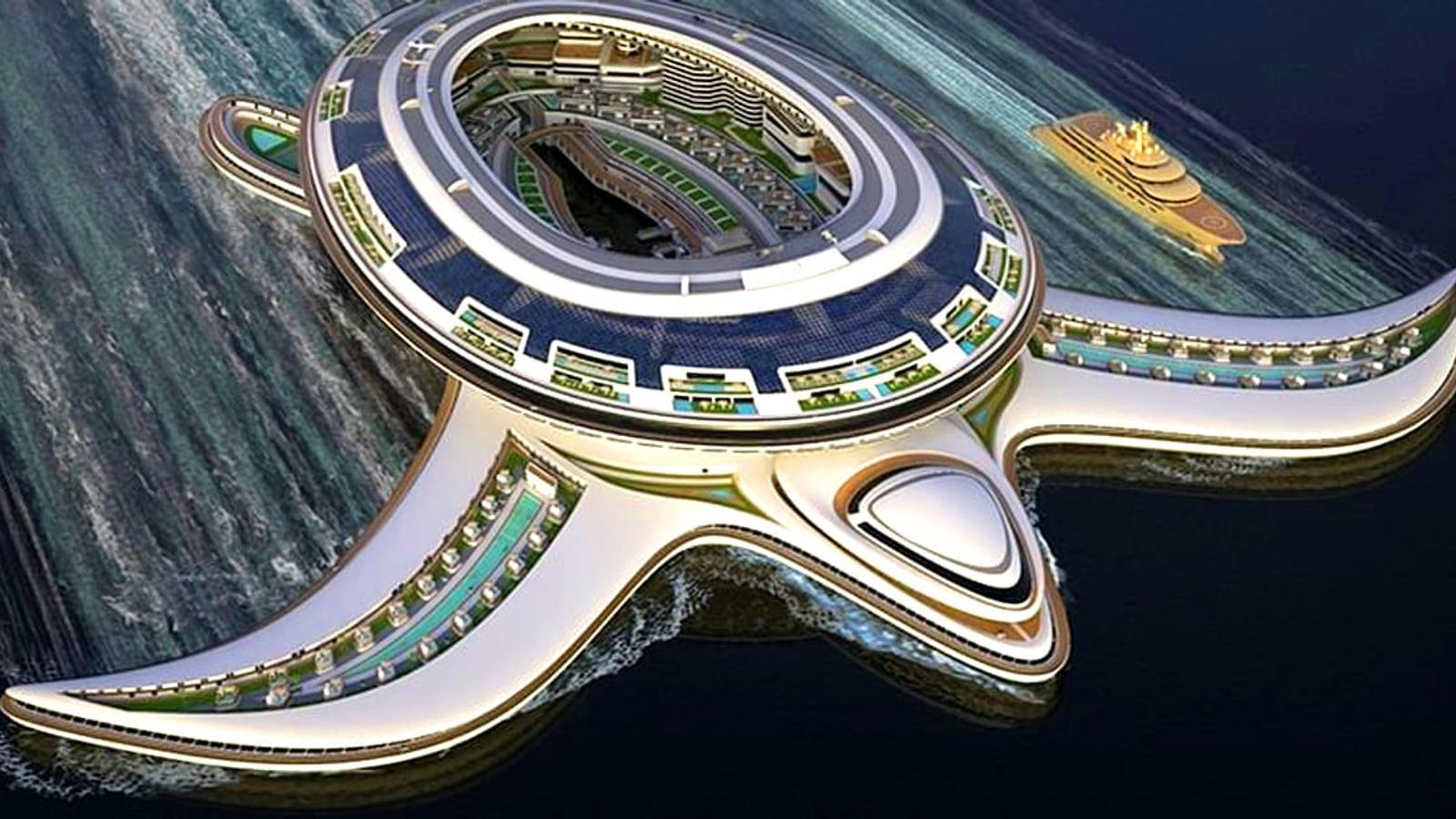 Un projet titanesque: une ville flottante pouvant accueillir jusqu'à 60 000 personnes