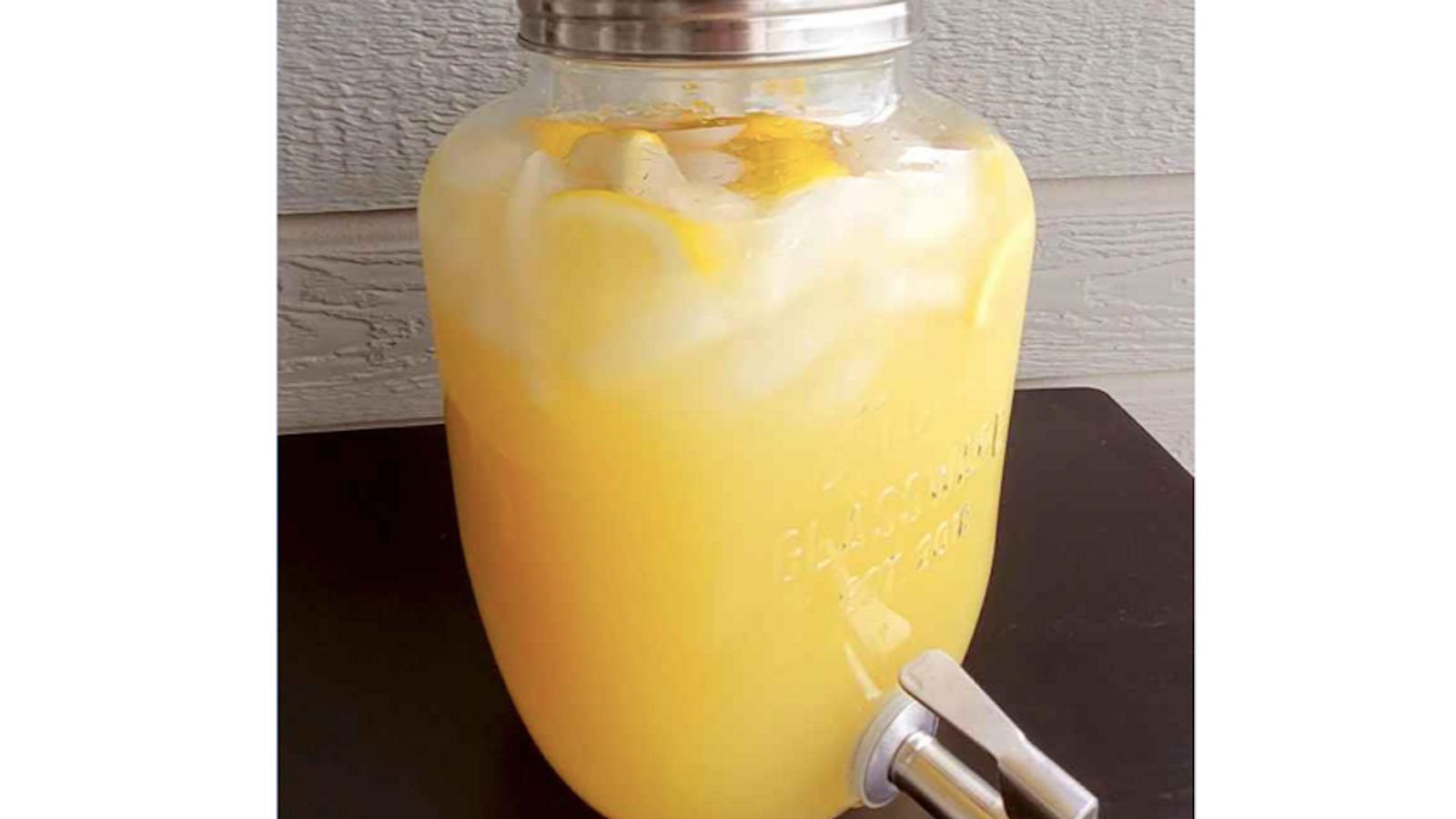 Rafraîchissante limonade à l’ananas