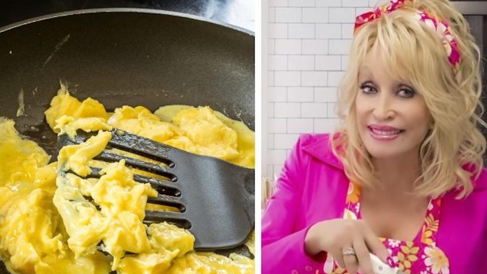 Dolly Parton ne jure que par cette astuce pour faire des œufs brouillés parfaitement moelleux