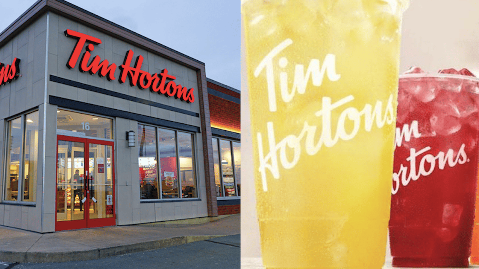 Tim Hortons sort une nouvelle boisson fruitée