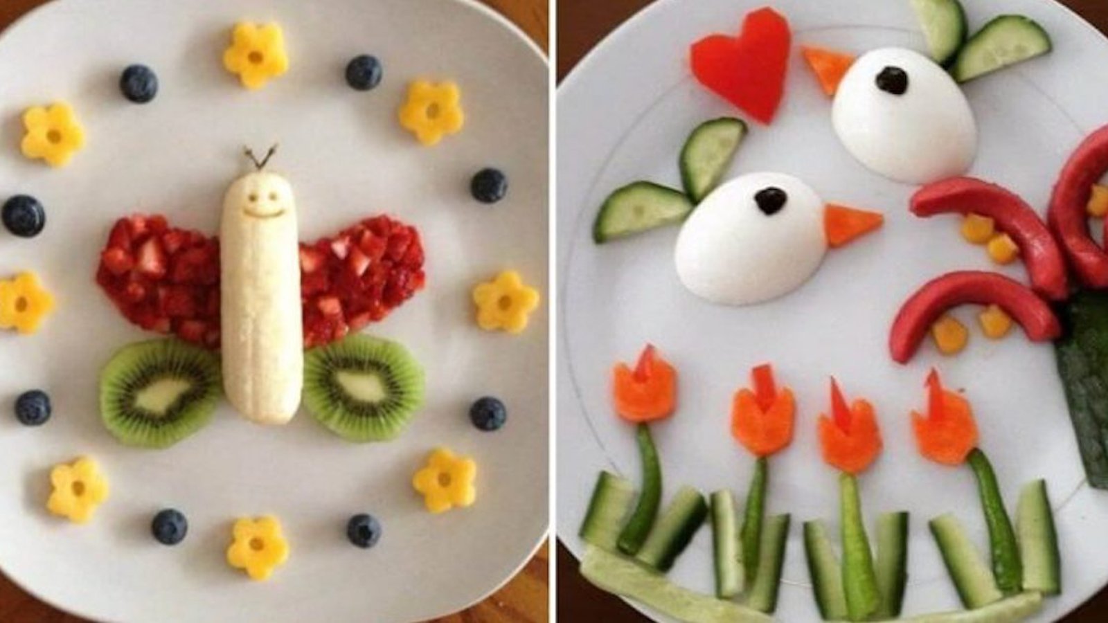 18 idées d'assiettes amusantes pour les enfants