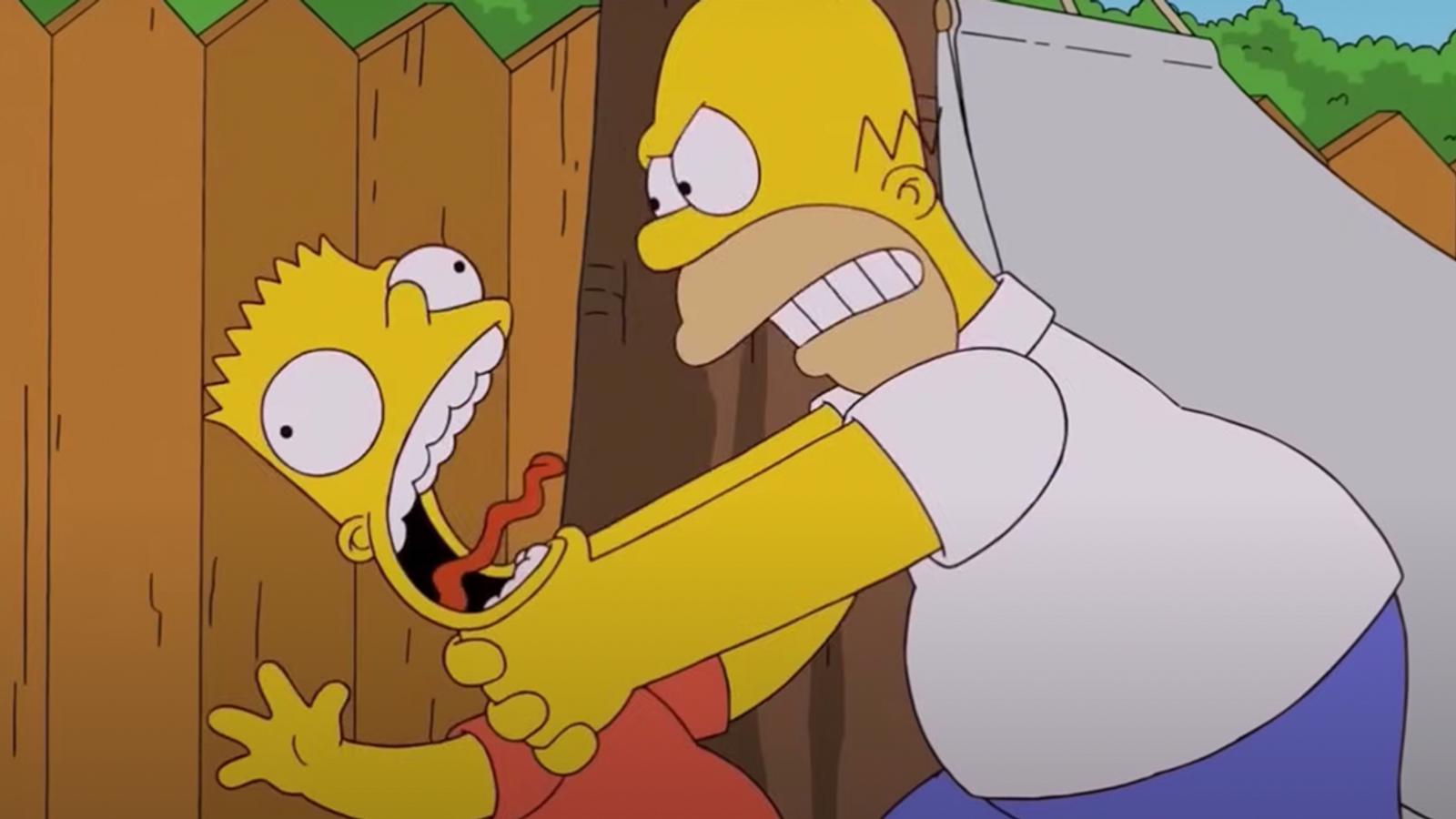 Homer annonce qu'il n'étranglera plus Bart dans un épisode des Simpsons qui fait beaucoup réagir