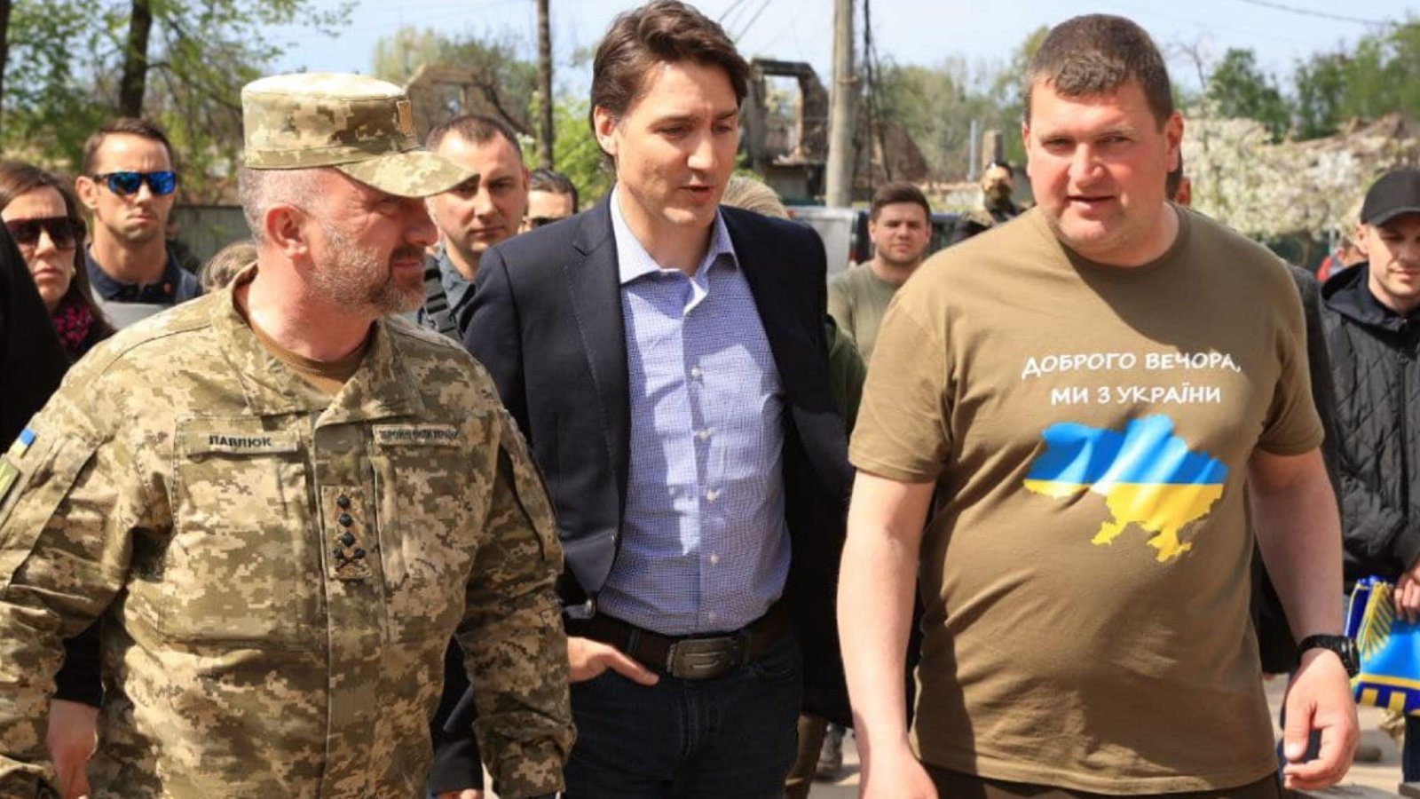Justin Trudeau fait une visite surprise en Ukraine