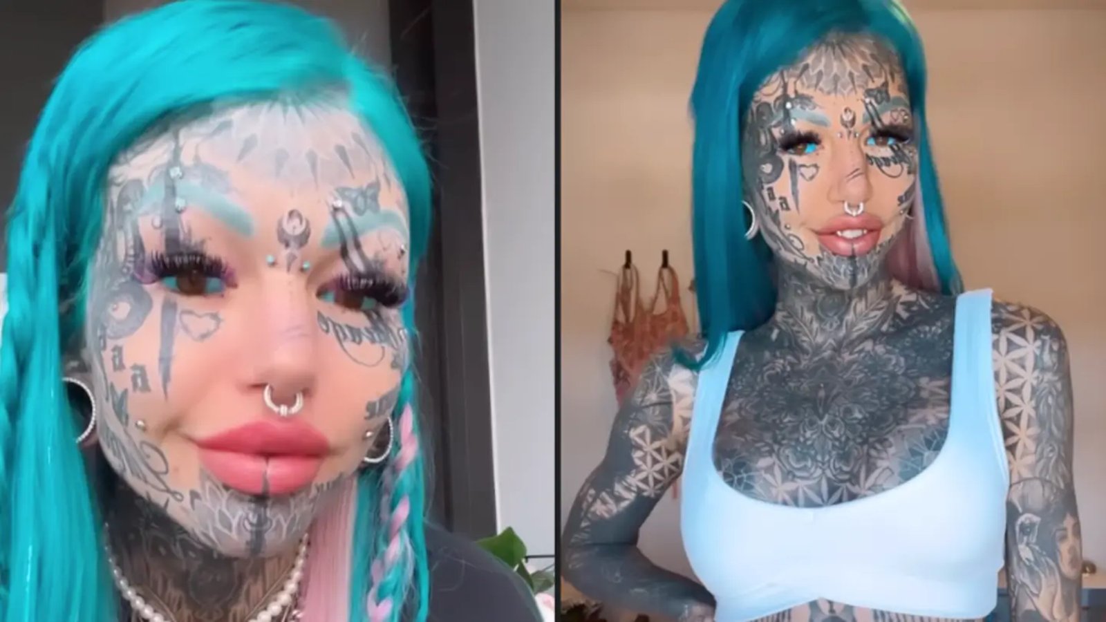 Une femme dont le corps est complètement recouvert de tatouages dit avoir de la difficulté à se trouver un emploi.