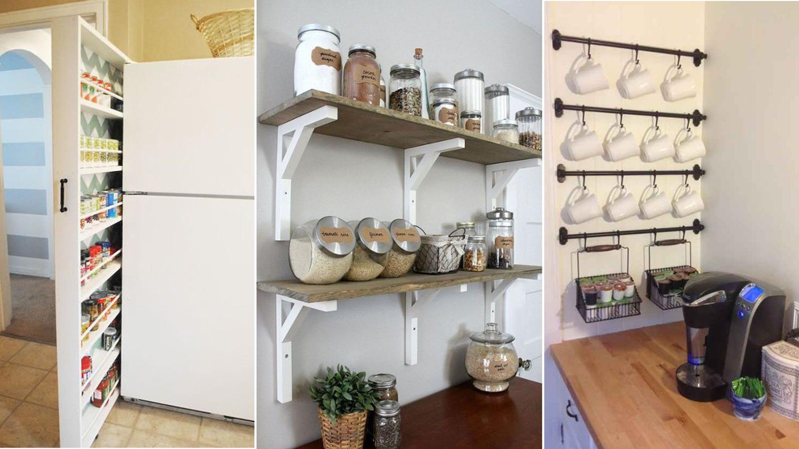 14 idées pour maximiser l'espace de rangement dans votre cuisine