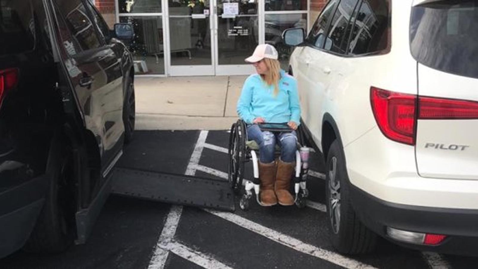 Voici pourquoi il ne faut pas se stationner dans les places pour handicapés
