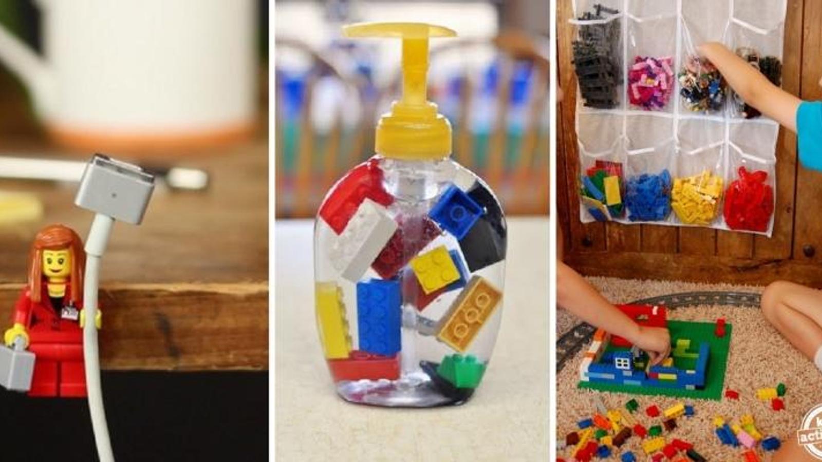  14 super bonnes et belles idées à faire avec des Legos! 