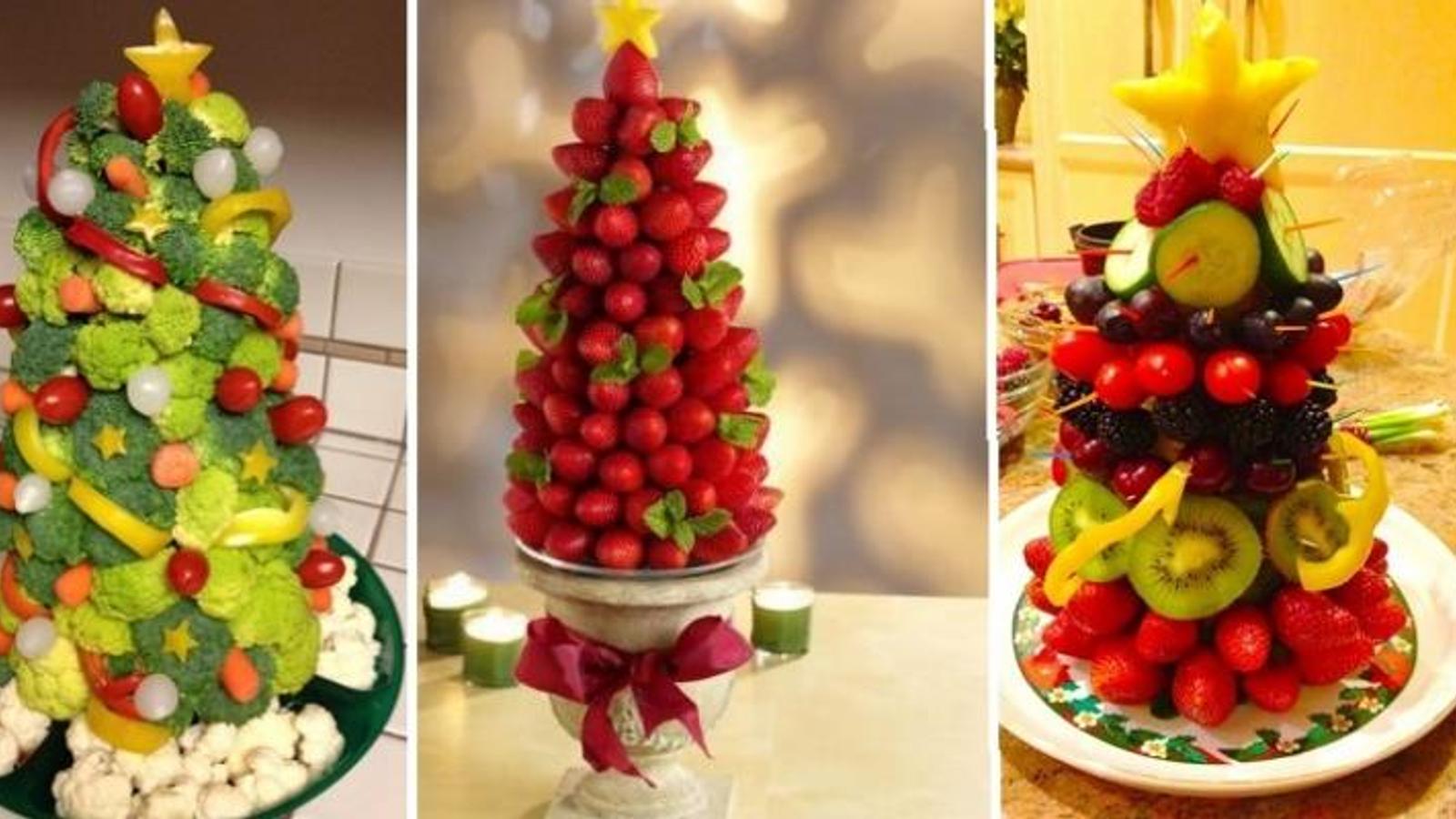 12 modèles de sapin comestible pour Noël! Plus mini tutoriel photo! 