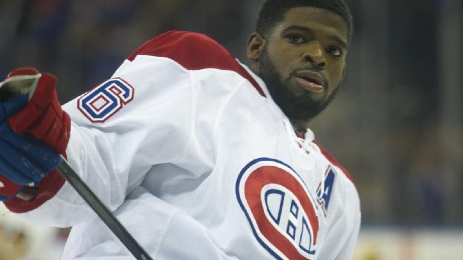 Rumor: The ugly truth about why P.K. Subban was traded may be coming out.