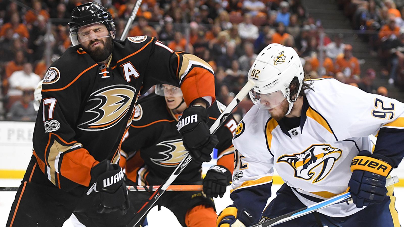 Gotta See It: Kesler responds to Johansen's “friends and family” comments