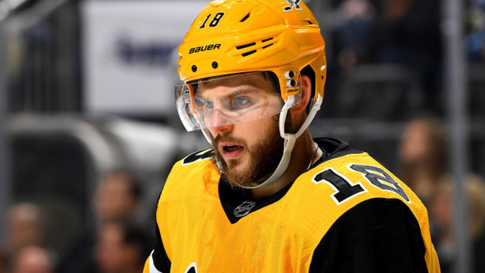 Pens’ Galchenyuk already on his way out of Pittsburgh… 