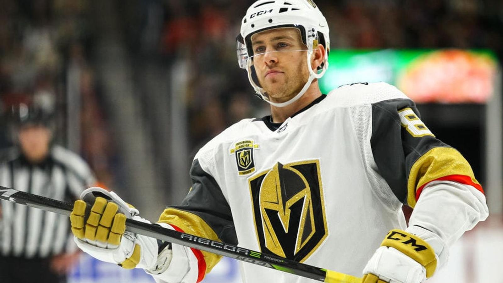 Golden Knights attempted to trade Jonathan Marchessault but failed! 