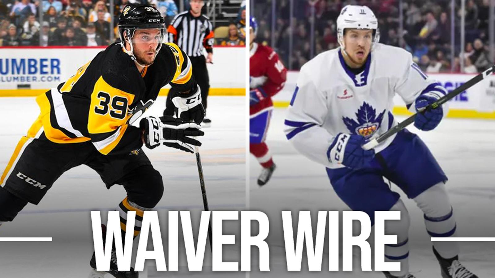 Dea and Kossila clear waivers, then three other NHLers placed on waivers