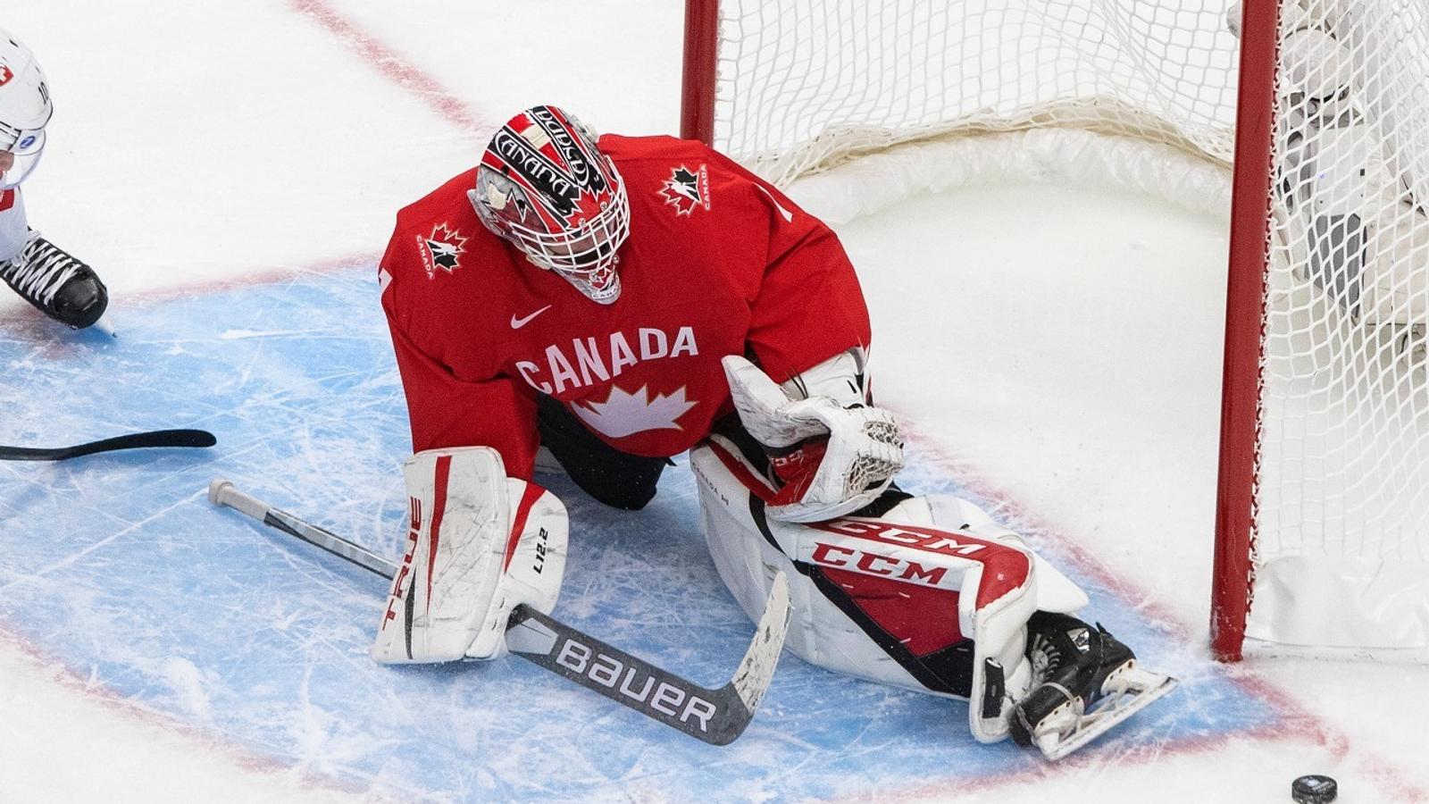 Team Canada’s Devon Levi breaks records despite heartbreaking loss 