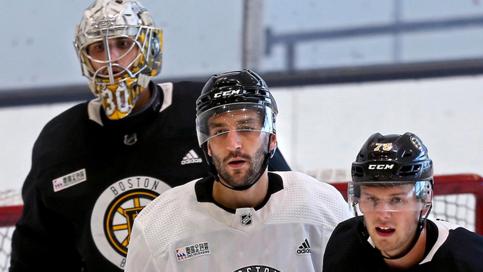Bruins makes shocking lineup change for tonight’s game against Pittsburgh 