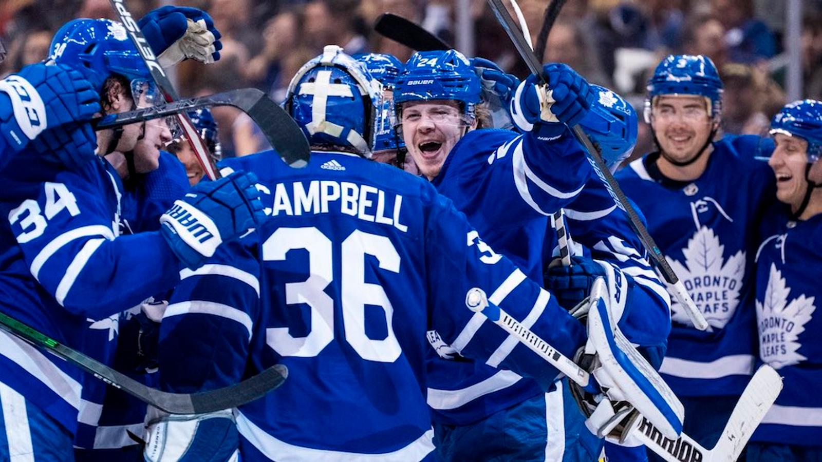 Jack Campbell absent from Leafs practice and an update from Sheldon Keefe.