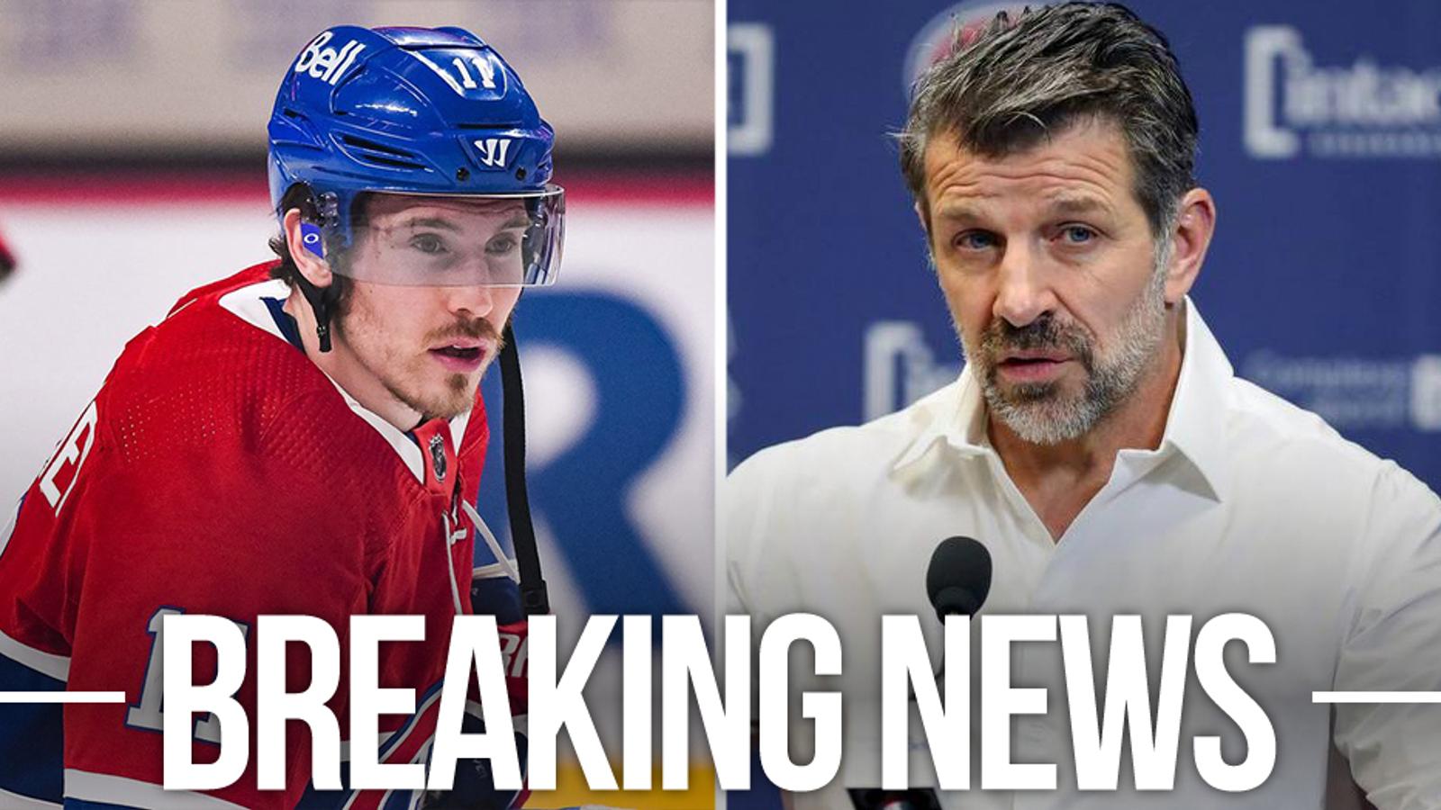 Habs place Gallagher on IR, free up nearly $4 million in cap space ahead of trade deadline